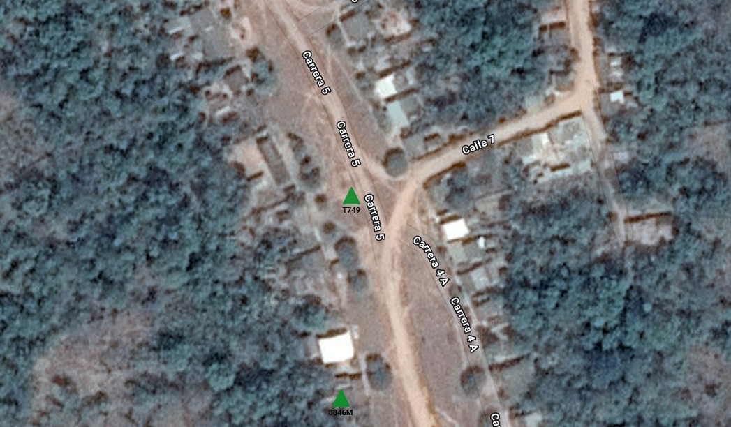 Foto de ubicación del transformador